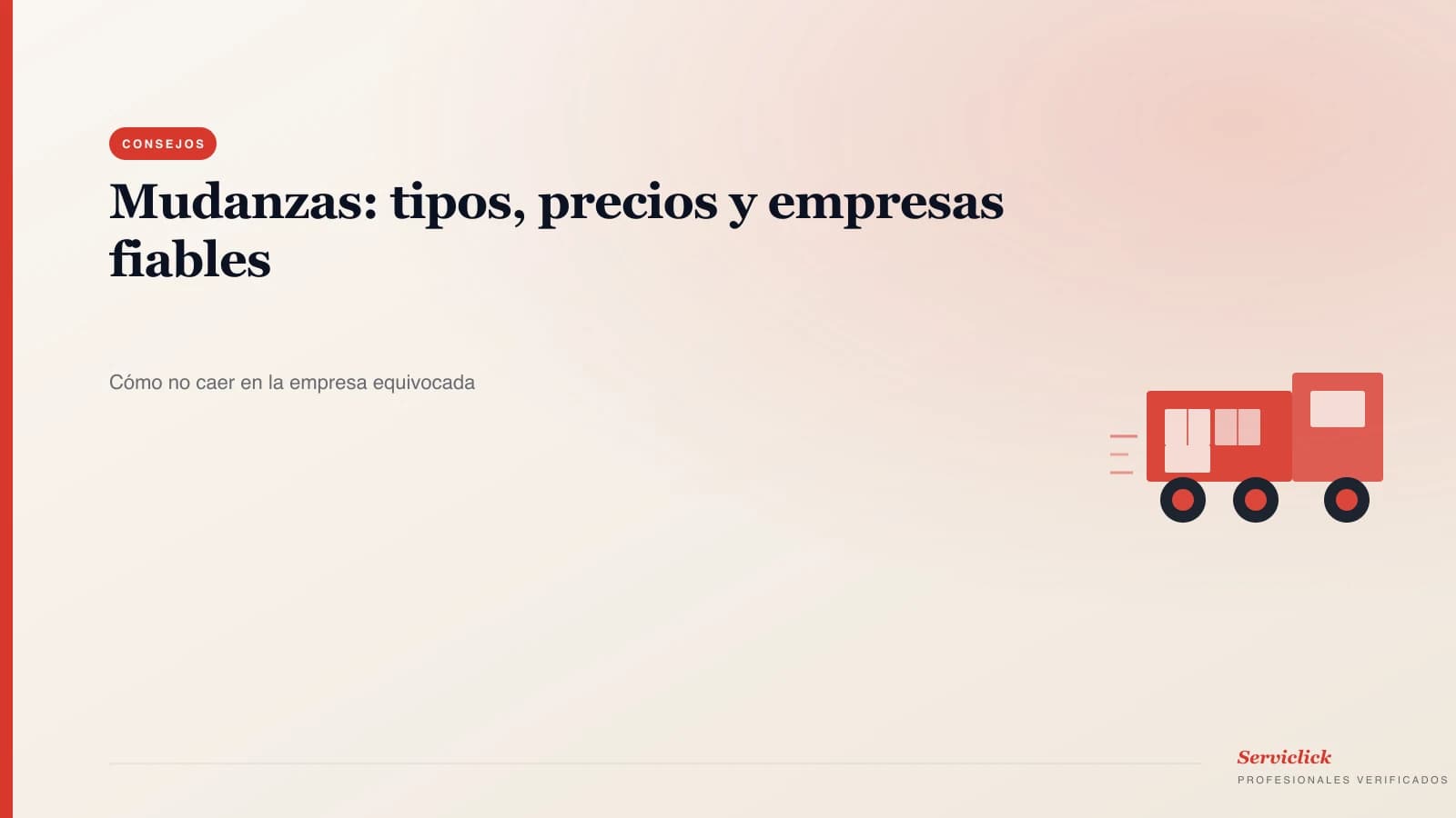 Mudanzas — Tipos, precios y empresas fiables