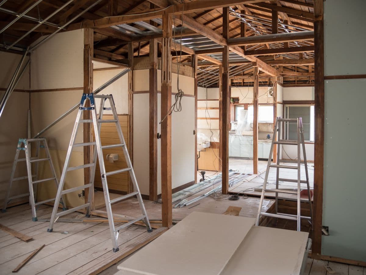 Reforma de vivienda en curso
